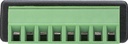 RJ45 Terminaaliblokki 8-pin