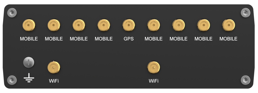 4G/5G/WLAN -reititin Cat20, dual 5G modems, GNSS, eSIM, load balancing