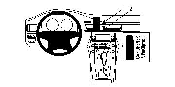 ProClip Volvo S80 7-11 V70 8-11 Vain puupanelille