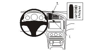 ProClip Saab 95 06-10 kesk 