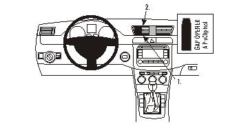 ProClip autokoht kiin VW Passat 05-14 CC 09-14 keski