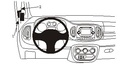 ProClip autokoht kiin A-pilari Fiat 500 L 13-19