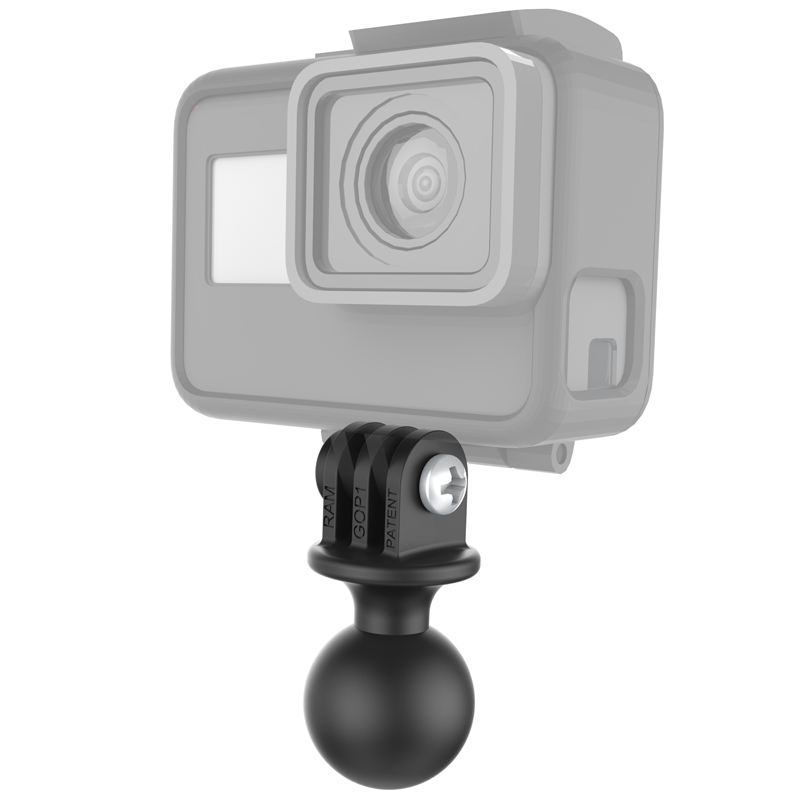 1" action camera kiinnike GoPro / Carmin virb