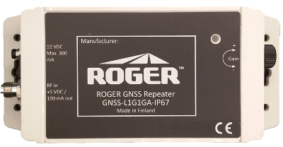 Roger GPS/GNSS/GALILEO -toistin ei virtalähdettä, IP67