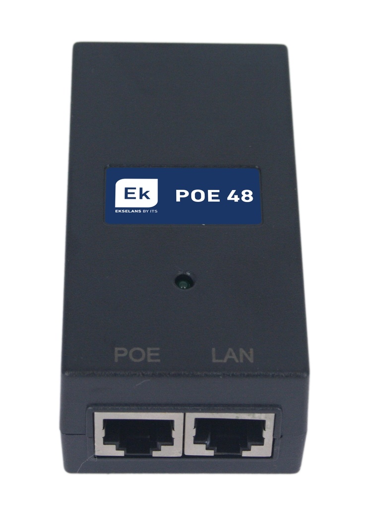 PoE-injektori 48Vdc 802.3at 100/100/1000Mbps