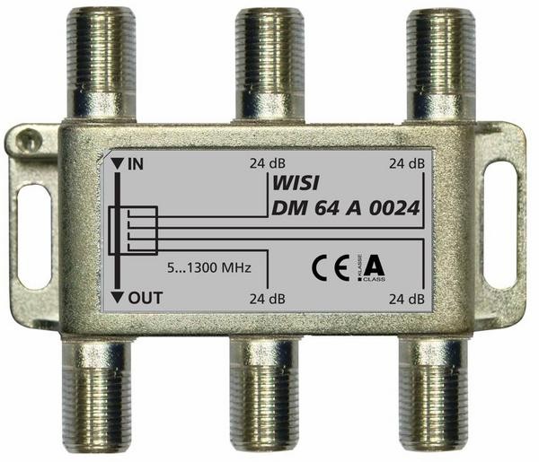 Haaroitin 1/4 5-1300MHz 24dB Docsis 3.1 -yhteensopiva