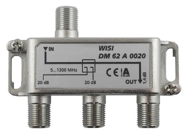 Haaroitin 1/2 5-1300MHz 20dB Docsis 3.1 -yhteensopiva