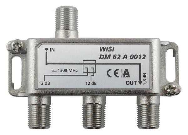 Haaroitin 1/2 5-1300MHz 12dB Docsis 3.1 -yhteensopiva