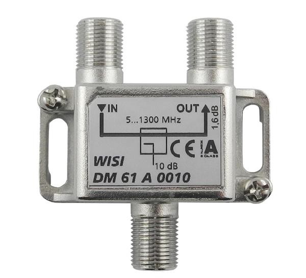 Haaroitin 1/1 5-1300MHz 10dB Docsis 3.1 -yhteensopiva