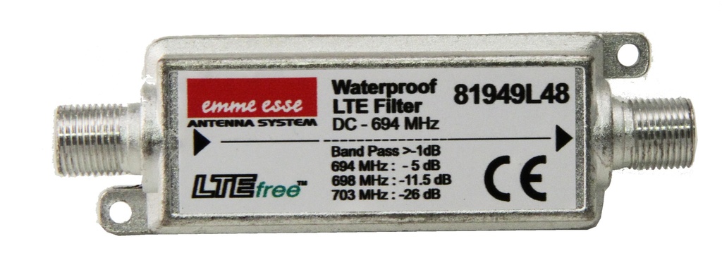 Estosuodin LTE 5-48 vesitiivis F-naaras/F-naaras 8 cells LTE700