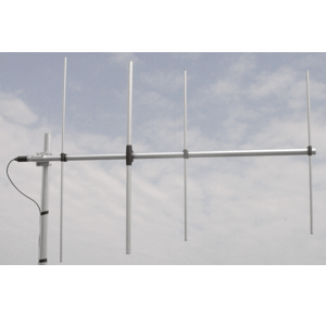 VHF 155-175MHz 4-elem YAGI 8,5dBi, 50Ohm, N-naaras