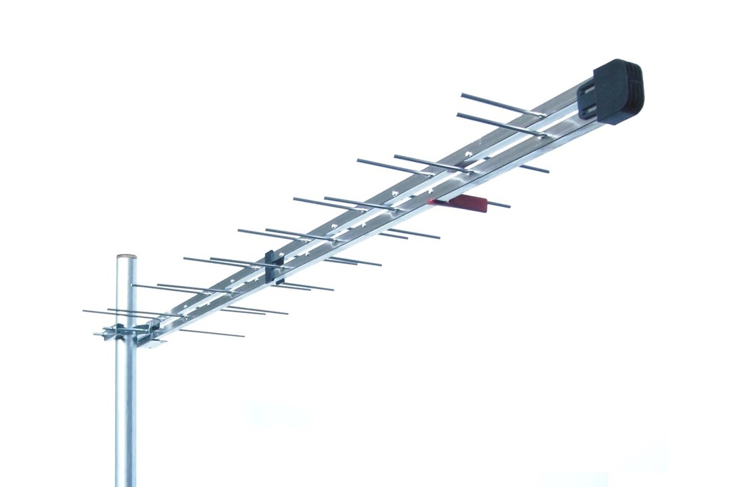 TV-antenni UHF k21-48 11dBi 26el logper 1100mm STUB LTEsuodin
