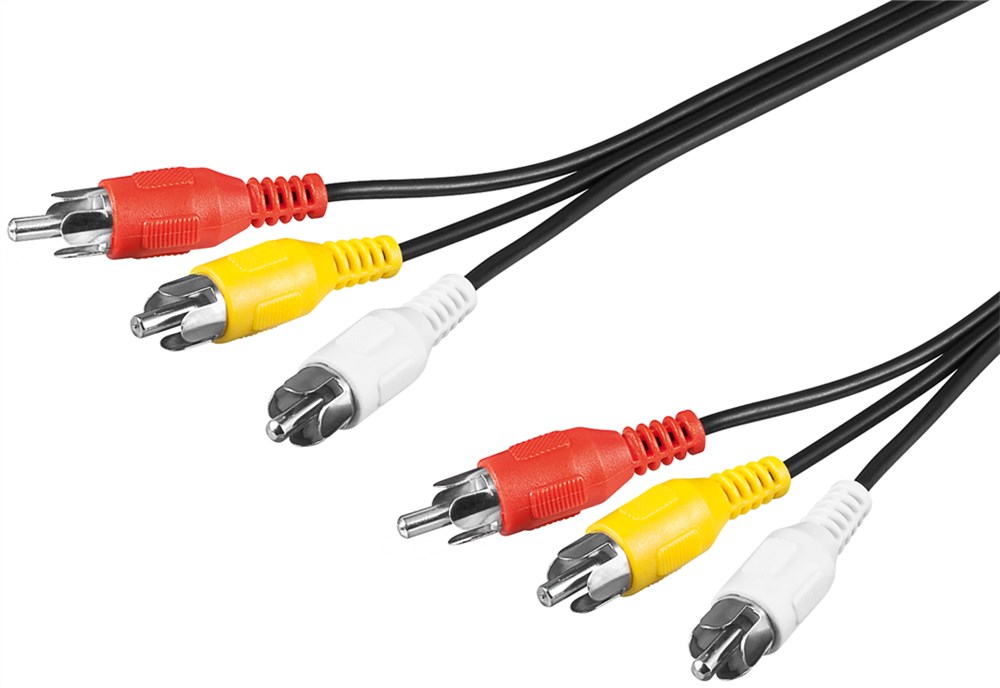 välij 3RCA-uros/3RCA-uros 5m aud io/video IP VR8250