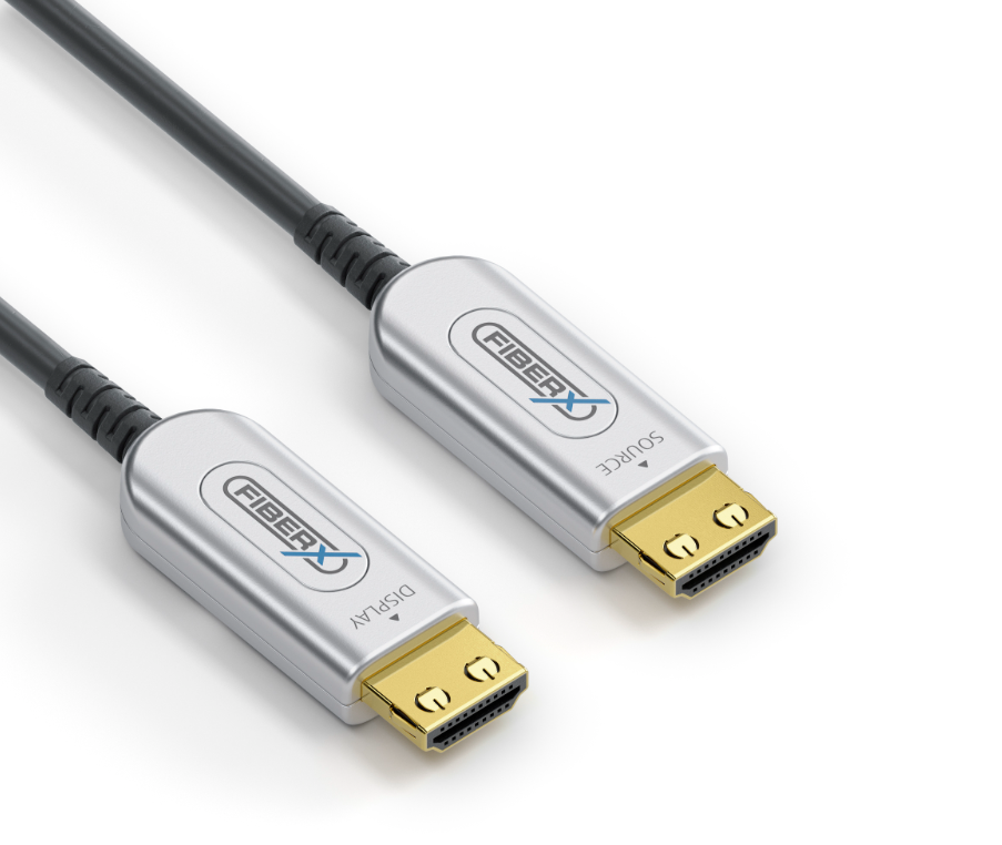 HDMI-välijoh akt opt 50m 2.0b 4K FiberX 18Gbps AOC