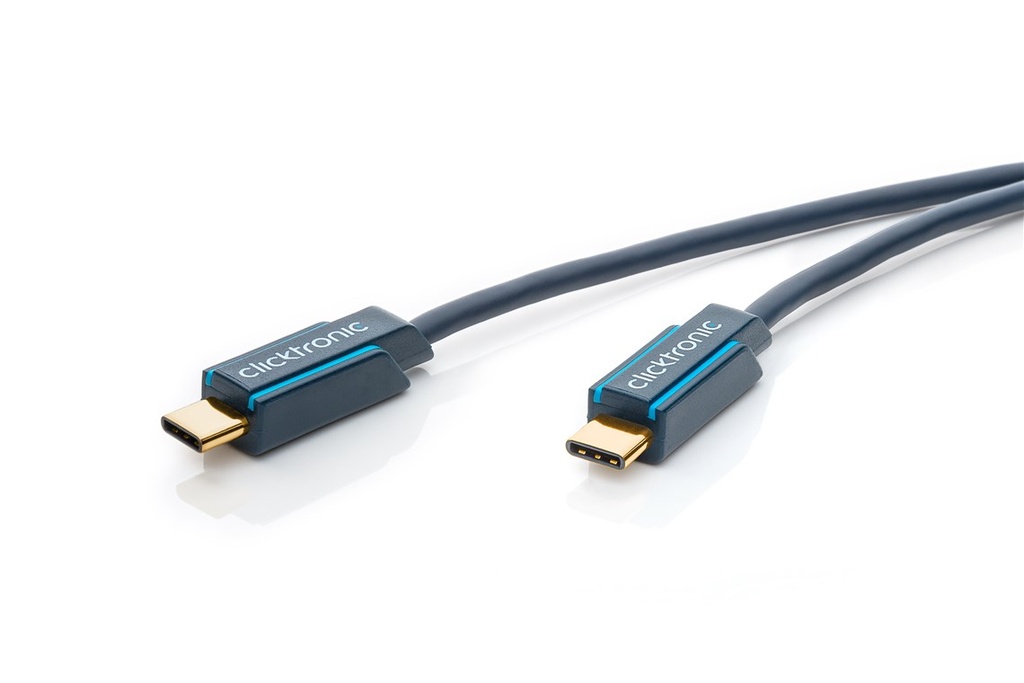 USB-C/USB-C välijohto 1m USB3.1 