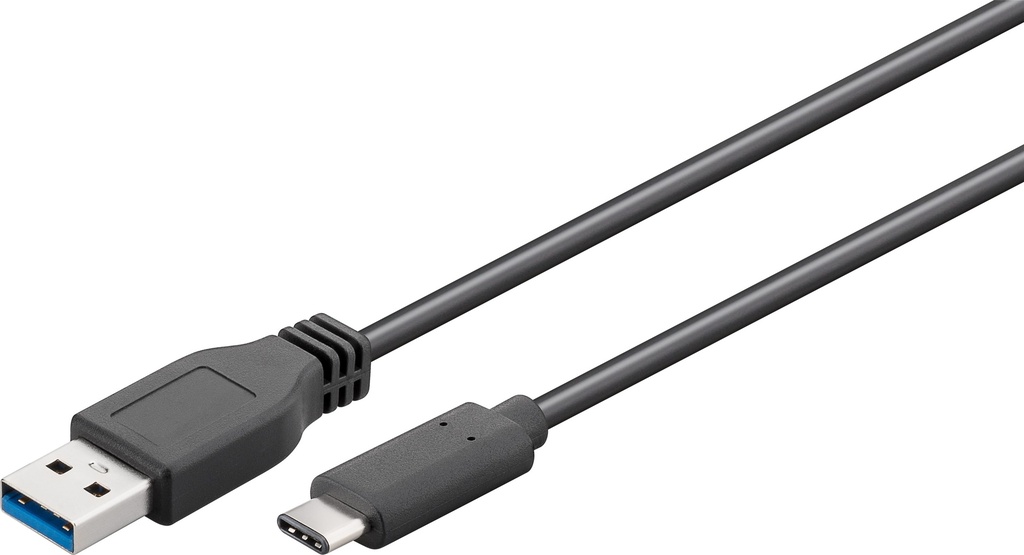 USB-A-uros/USB-C-uros 0,5m välij ohto USB3.0 bulk TK7105