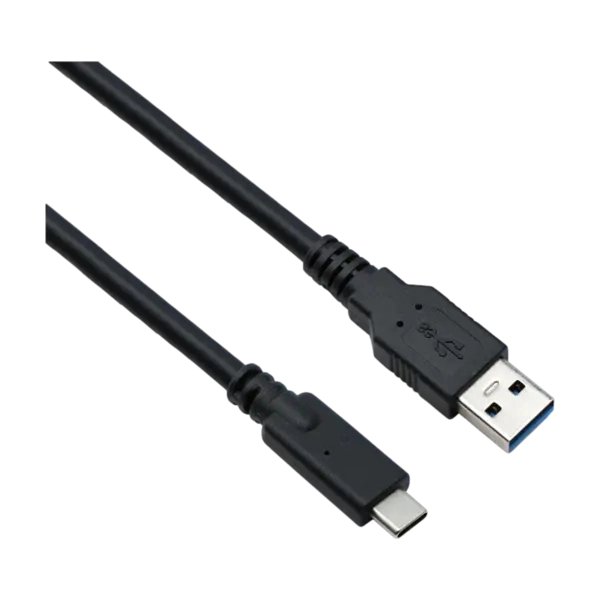 C USB kaapeli suora USB-A-naaras/USB-C-uros