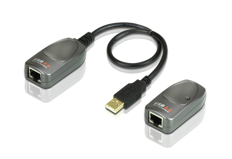 USB 2.0 Extenderi (60m) 480Mb/s A-uros/A-naaras CAT5