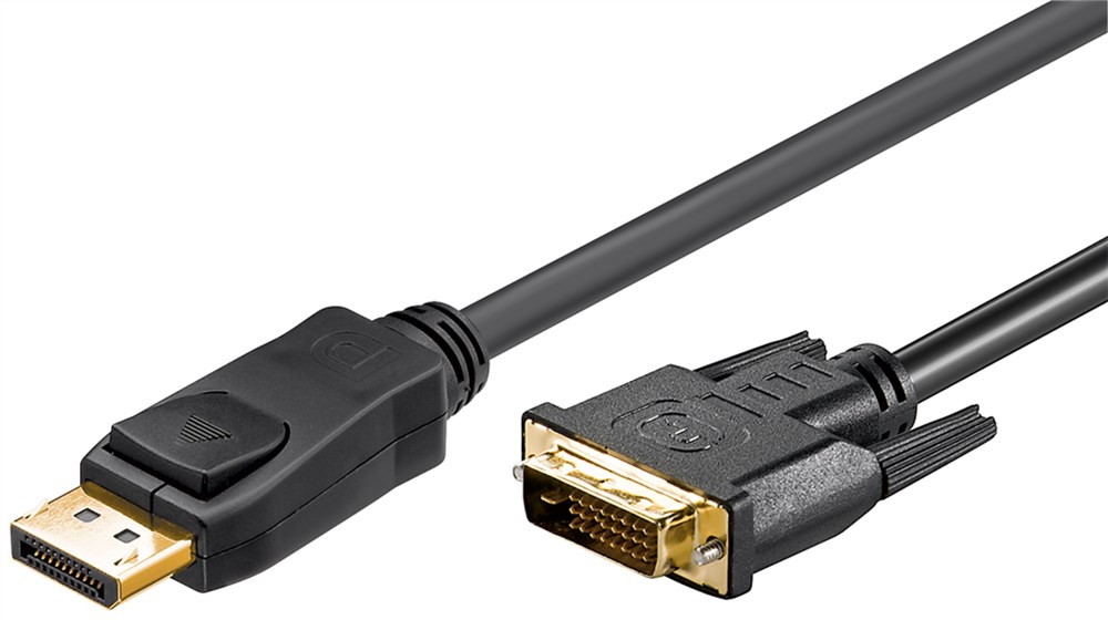 Displayport/DVI-välijohto 5m DP> DVI IP TK6250