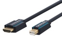 MiniDP/HDMI-välijohto 2,0m Clicktronic