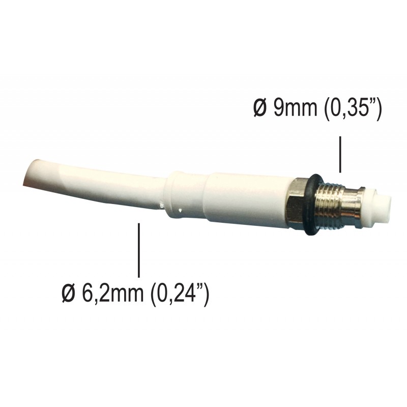 RF-välijohto 3m FME-naaras/FME-naaras RG8X