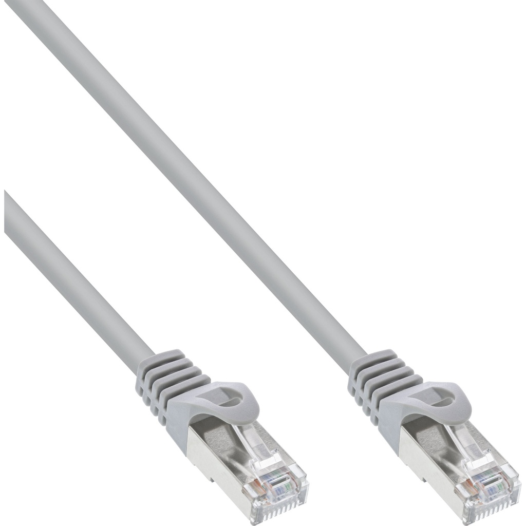 CAT5e-välijohto U/UTP harmaa 0.2 5m CCA CU bulk UR4503