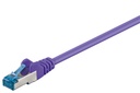 CAT6a-välijohto S/FTP violetti 7 .5m LSZH CU bulk