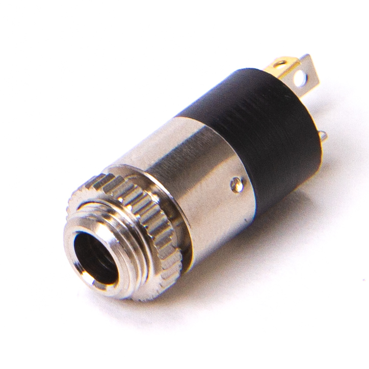 Runko 3,5mm stereo mutterilla paneeliin MJ-074N