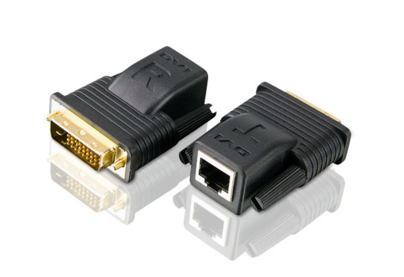 DVI CAT5-extenderi 20m pienikok. 