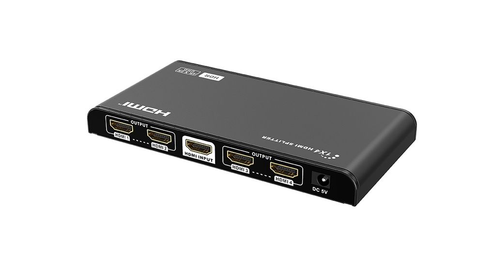 HDMI jako 1>4 4K60 HDMI2.0 HDCP2.2 18 Gpbs