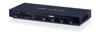 HDMI jako 2>8 4K System Reset HDCP2.2, HDMI2.0