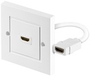 HDMI-etulevy 1xHDMI 0,1m kaapeli, HDMI Standard