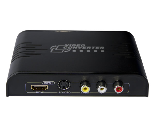 AV/S-VIDEO -> HDMI konvertteri RCA, MINIDIN, HDMI ->HDMI
