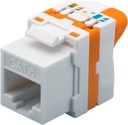 CAT6-runko RJ45 Keystone AWG22-24 UTP