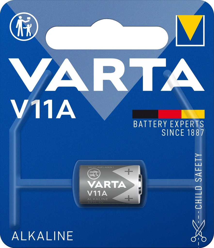 Alkaaliparisto LR11A 6V 43mAh Varta V11A