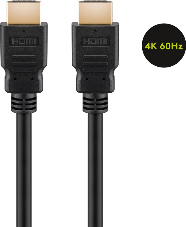 HDMI-uros/HDMI-uros välijohto 2.0 0,5m HDCP2.2 18Gbit/s