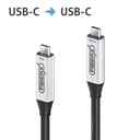 USB-välijoh optinen 5m USB3.2 USB-A-uros USB-A-uros (kopio)