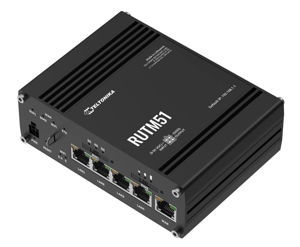 4G/5G/WLAN -reititin Cat12 2 SIM paikkaa 