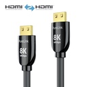 Ultra High Speed HDMI-välijoh 8K 1 m 2.1 8K 48 Gbps