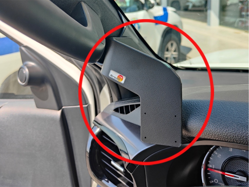 ProClip autokoht kiin A-palkki Toyota HiLux 2016-2025