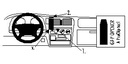 ProClip autokoht kiinn. Toyota Hilux 98-05/Tundra 99-04 keski