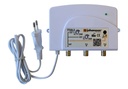 Pientalovahvistin VHF15-30dB /UHF18-28dB 40-694MHz LTE-suod