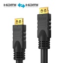 HDMI-välijohto 15m LSZH Secure-Lock-System AWG24