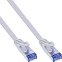 CAT6a-välijohto litteä U/FTP val koinen 0.5m - cu bulk