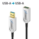 USB-välijoh akt 10 m 3.2 AOC kuitu A-uros/A-naaras