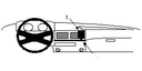 ProClip autokohtainen kiinnike keskelle BMW 3-series E30 82-90